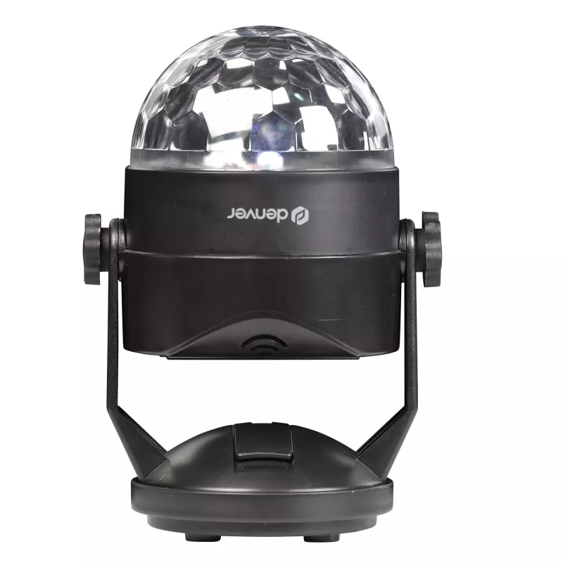 LED disko guľa DENVER LDB-319 – kompaktné LED párty svetlo, model 117220200040