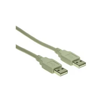 GoodConnections prepojovací kábel USB 2.0 konektor samec A na konektor samec A, sivý, 1m,