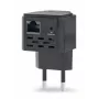 Sieťový opakovač GEMBIRD WNP-RP300-03-BK, 300 Mbps, 2,4 GHz, 802.11g, 1x RJ-45, interná 3 dBi anténa, AC 100–240V