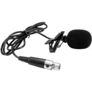 Lavalier mikrofón Omnitronic 13106976 čierny - citlivosť -37 dB