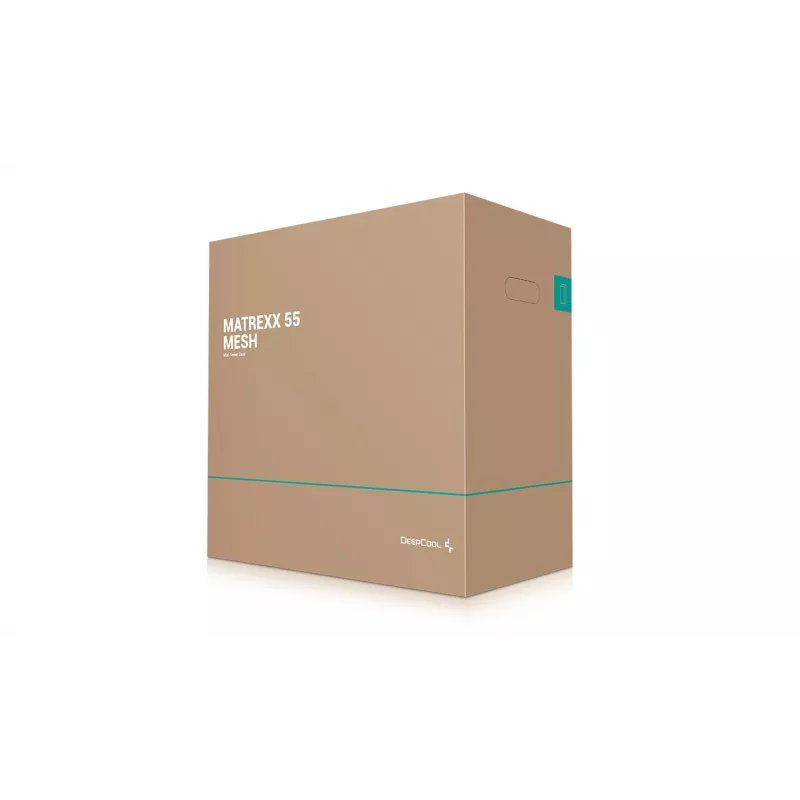 DeepCool Matrexx 55 Mesh ARGB 4F Midi Tower čierna
