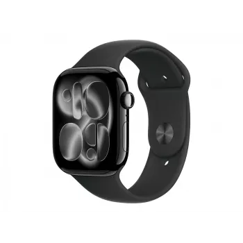 Apple Watch Series 11 | Smartwatch | GPS (satelit) | LTPO OLED Always-On Retina | vodotesné | Jet Black