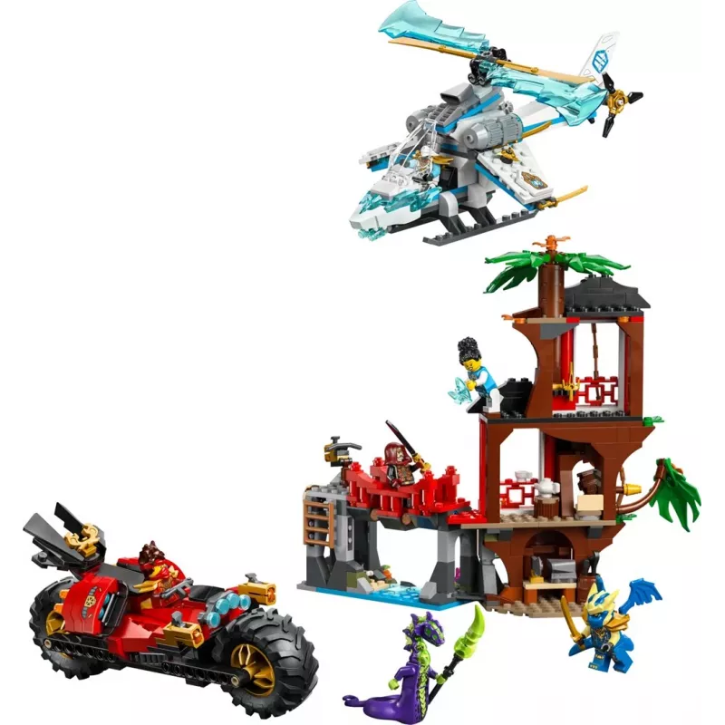 LEGO NINJAGO 71857 Bitka o dom na strome s ninja vozidlom