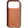 Mujjo Full Leather Case MagSafe puzdro pre iPhone 17 Pro hnedá