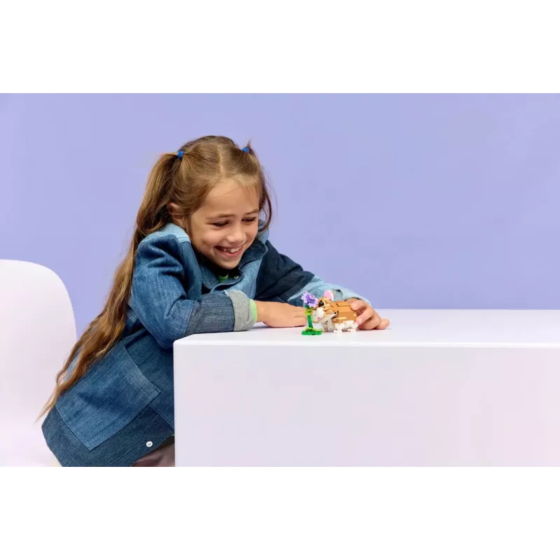 LEGO CREATOR 3 IN 1 31376 Roztomilý škrečok s kvetom