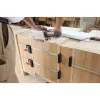 Bessey UniKlamp UK100 zverák, 1000 mm dĺžka, 80 mm vyloženie, čierna/červená