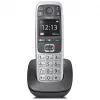 Gigaset E560 telefón DECT telefón zobrazenie čísla čierny, strieborný