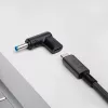 Akyga AK-ND-C09 nabíjací adaptér USB-C na DC 4,5 x 3,0 mm + kolík pre notebooky, 18,5-20 V, 100 W, pre HP