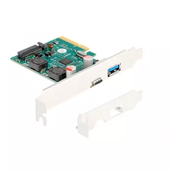DeLOCK PCI Express x4 karta 1 x USB Type-C 1 x USB Type-A 10 Gbit/s