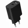 NABÍJAČKA USB UNIVERZÁLNA ČIERNA/2P TA-UC-2AC12-01-BK GEMBIRD
