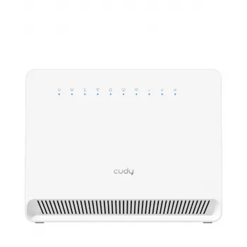 Cudy LT500E bezdrôtový router Fast Ethernet Dualband (2,4 GHz / 5 GHz) 4G biely
