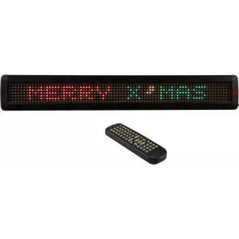 LED displej EUROLITE ESN 7x80 USB LAN – modulárna zobrazovacia tabuľa 7x80 pixelov, USB a LAN konektivita