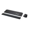 Logitech MX Keys Combo for Business – sada klávesnice a myši – podsvietená – bezdrôtová – Bluetooth LE – QWERTY – GB – grafitová