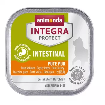 Mokré krmivo pre mačky animonda INTEGRA Protect Intestinal 100 g — morčacie, dospelé mačky, podpora trávenia