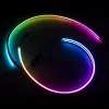 SilverStone LS04, ARGB LED pásik, balenie 2 ks - biely
