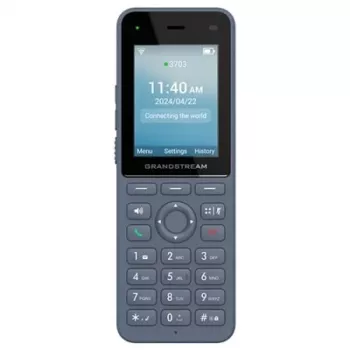 Grandstream Networks WP8256 IP telefón antracit 3 linky LCD Wi-Fi