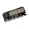 Rozširujúca karta, adaptér M.2 NVMe M-Key PCI-E Savio AK-41