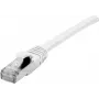 Dexlan 858644 prepojovací kábel Cat6A S/FTP (surový kábel Cat7), 3 m, biely