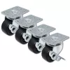 Qoltec - sada koliesok pre rack - wi