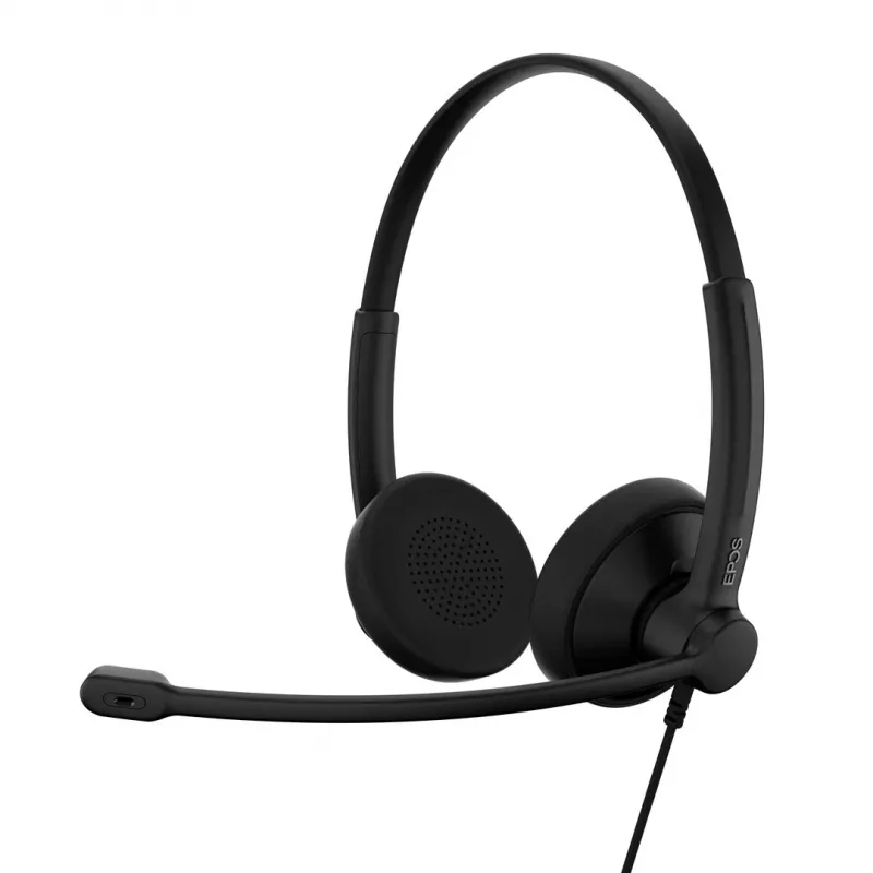 Headset EPOS IMPACT 100 UC Stereo USB-C+A káblový ľahký pohodlný