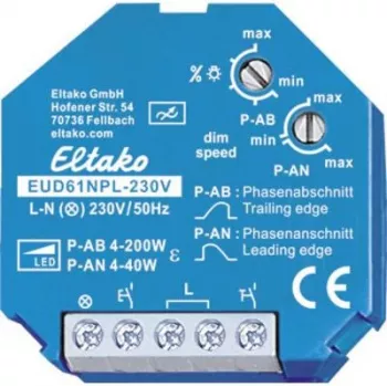 Univerzálny stmievač spínač minimálne zaťaženie len 4W EUD61NPL-230V (61100832)