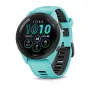 Garmin Forerunner 265 3,3 cm (1,3 palca) AMOLED 46 mm digitálne 416 x 416 pixelov dotyková obrazovka čierna, modrá Wi-Fi GPS (satelit)