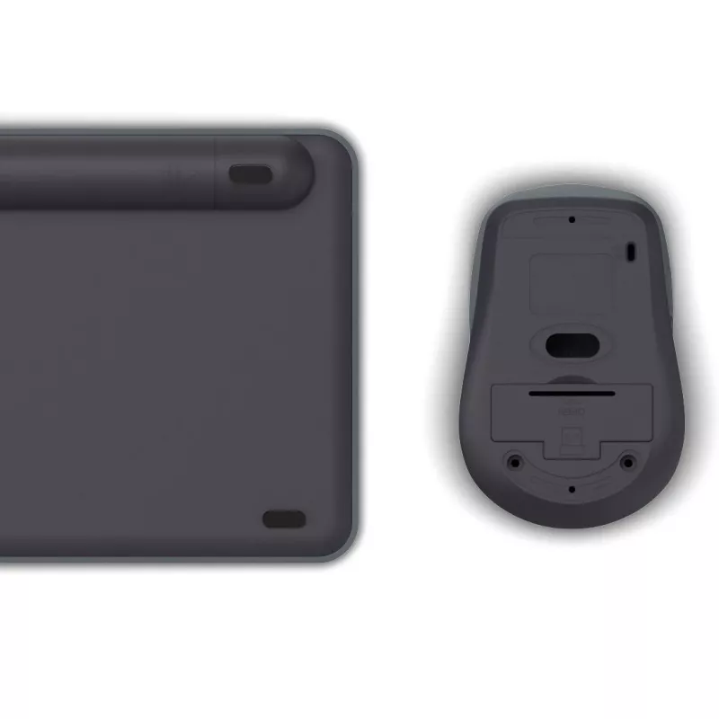 Multi-Device sada klávesnice a myši čierna sivá