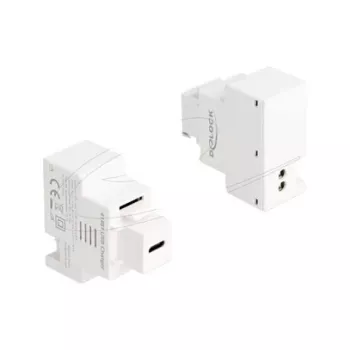 DELOCK Keystone modul s USB‑C PD 20W nabíjacou zásuvkou, biely