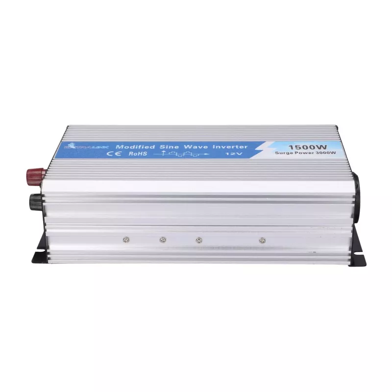 Extralink menič napätia 12V - 230V, 1500W, modifikovaná sínusovka OPIM-1500W