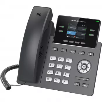 IP telefón Grandstream Networks GRP2612W čierny