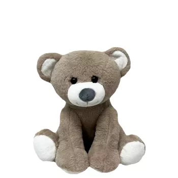 Plüšový medvedík TULILO 9332 — 37 cm, béžová