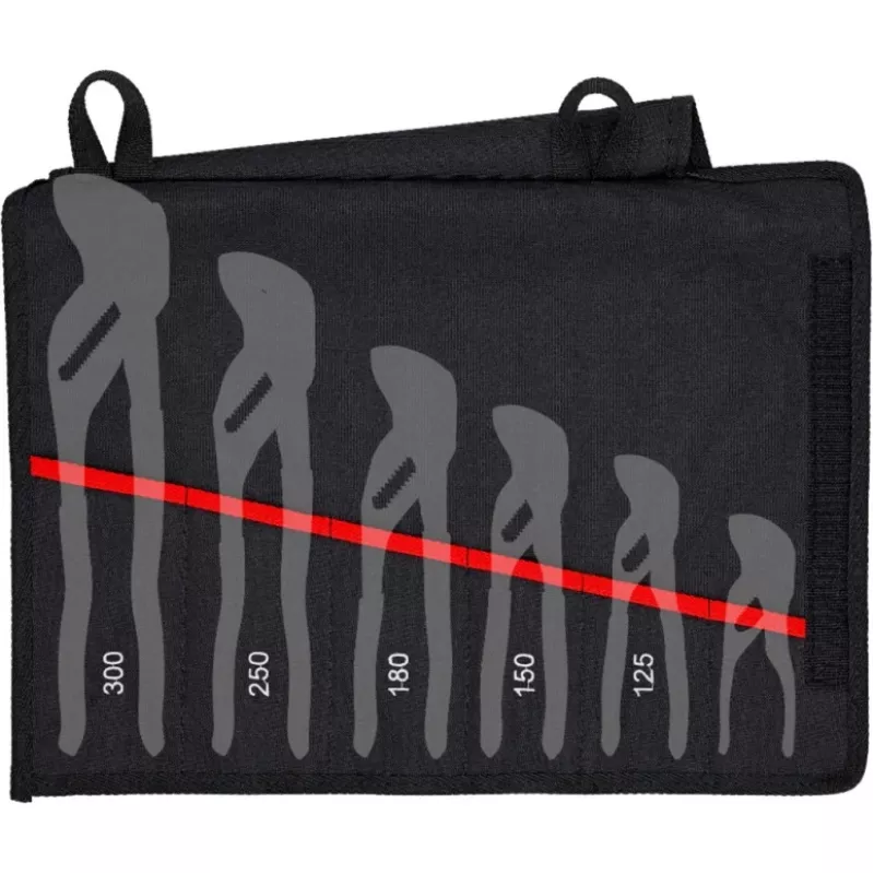 Taška na náradie Knipex 00 19 55 S4 LE — nevybavená, rozmery D x Š x V