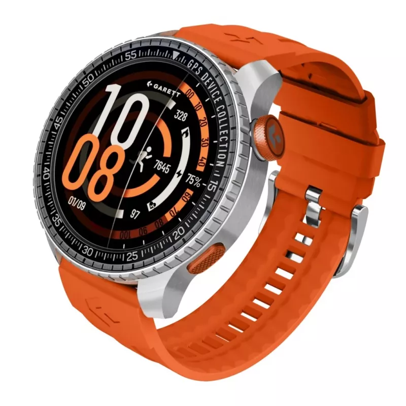 Smartwatch Garett Compass GPS strieborný — Garett Compass GPS strieborný