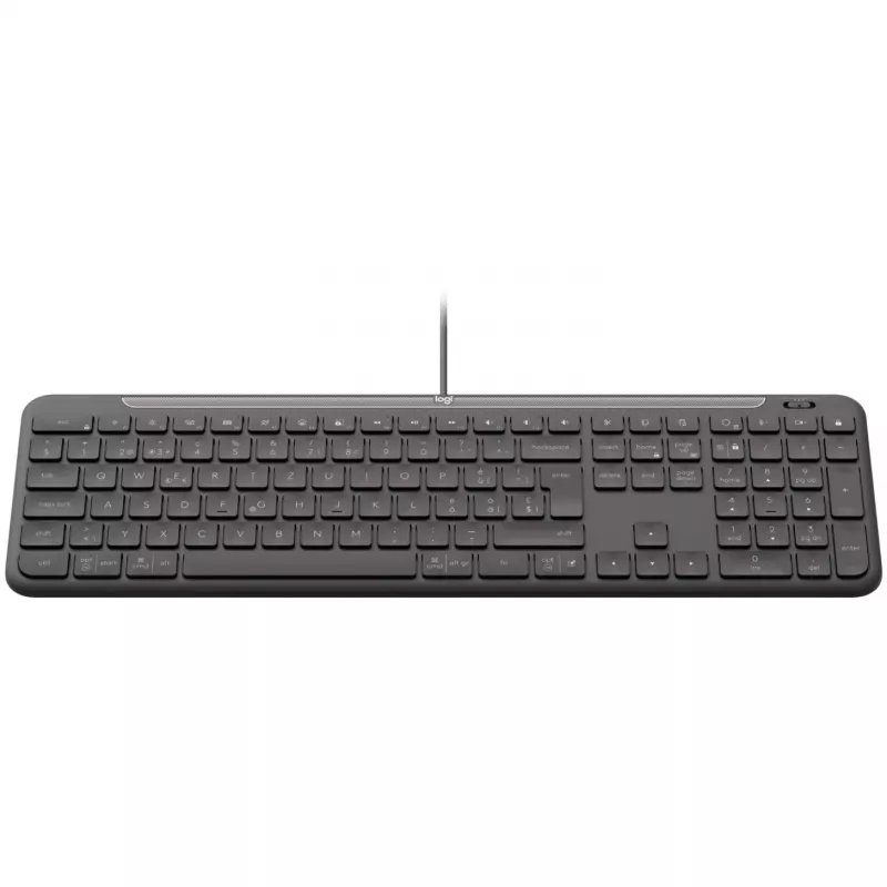 LOGITECH Signature Slim K620 káblová klávesnica pre firmy - GRAPHITE - US INT'L - USB - N/A - INTNL-973 - USB-C