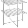 Elektrický skladací sušiak na bielizeň Adler AD 7829 — 300 W, 148×52×90 cm, biela, voľne stojaci