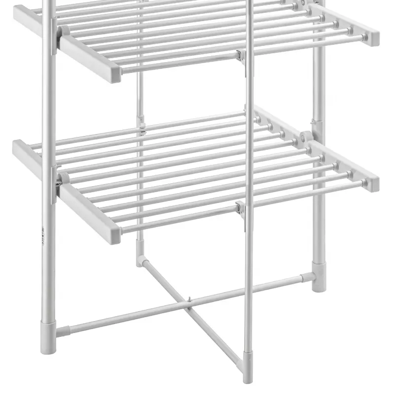 Elektrický skladací sušiak na bielizeň Adler AD 7829 — 300 W, 148×52×90 cm, biela, voľne stojaci