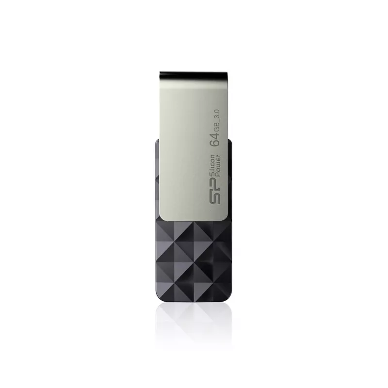 Silicon Power Blaze B30 USB kľúč 64 GB USB Type-A 3.0 (3.1 Gen 1) čierny