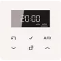 JUNG CD1750DWW Časovač Standard s displejom, predný panel z pravého skla