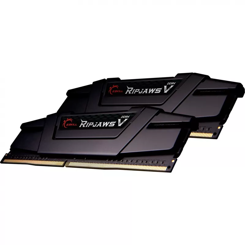 DIMM 16 GB DDR4-3600 (2x 8 GB) dual kit, pamäť čierna, F4-3600C18D-16GVK, Ripjaws V, INTEL XMP