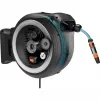Gardena 18642-20 PowerRoll XL 18V P4A akumulátorový nástenný box na hadicu, set, 35 m, sivý/biely