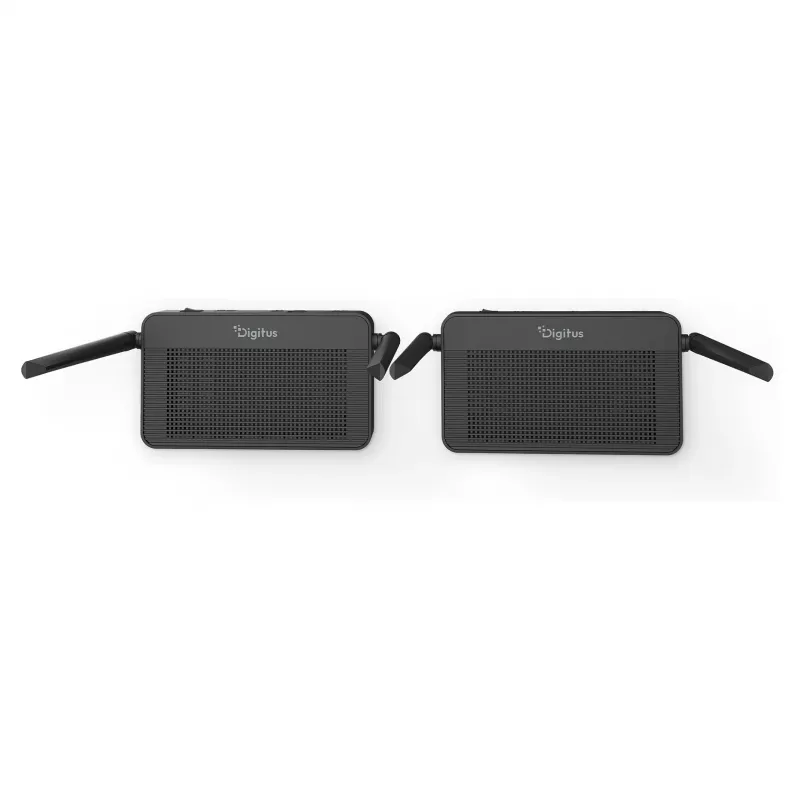 Bezdrôtová sada HDMI-KVM extender DIGITUS DS-55360 – vysielač a prijímač, bezdrôtová, 100 m, 4K/60 Hz, HDMI, USB-A/USB-C