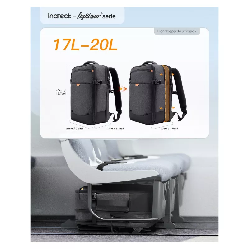inateck batoh na notebook 14 BP03006-14 čierny
