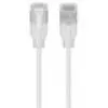 Sieťový kábel Ubiquiti UACC-Cable-Patch-EL-C6A-15M-W RJ-45 Cat6a 15m transparentný biely