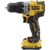Vŕtačka DeWALT DCD706D2-QW, 1500 ot/min, rýchloupínacie skľučovadlo, 1,1 kg
