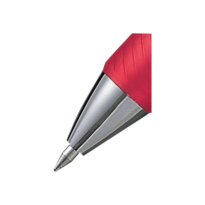 Vysúvací pripínací pen Pentel Energel XM Klik červený