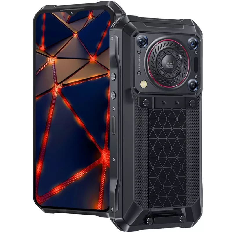 Smartphone Oukitel WP33 Pro 5G, 8GB RAM/256GB, DS, 22000 mAh, sivá