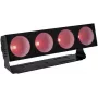 LED efektové svetlo EUROLITE CBB-4 so 4 LED, kompaktné pódiové/stroboskopické svetlo