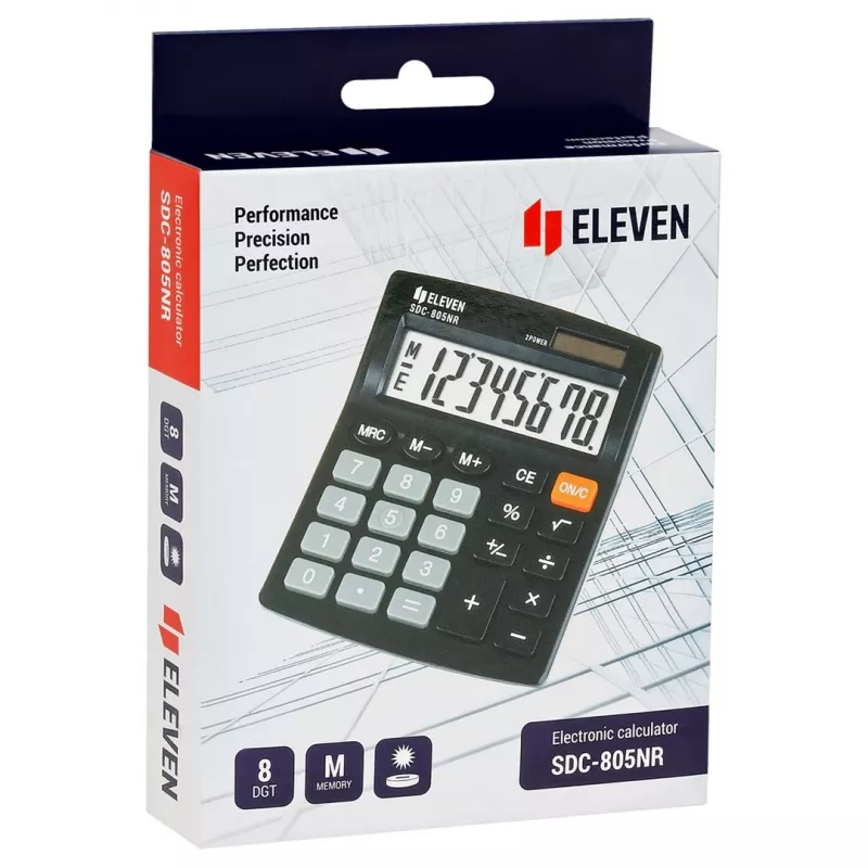 Eleven kancelárska kalkulačka SDC-805NR
