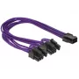 DeLOCK PCI Express kábel 6-Pin - 2 x 8-Pin 0,3 m
