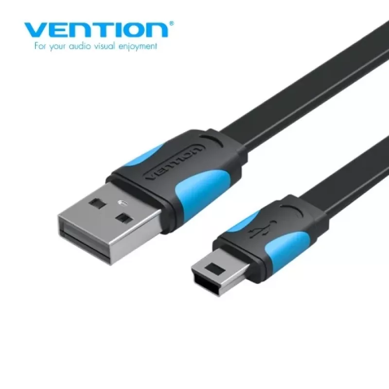 Vention VAS-A14-B200 kábel USB 2.0 A konektor samec - USB 2.0 B Mini konektor samec, 2 m